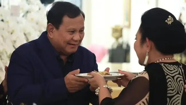 Prabowo Hadiri Syukuran Ultah Titiek Soeharto, Doakan Keberkahan